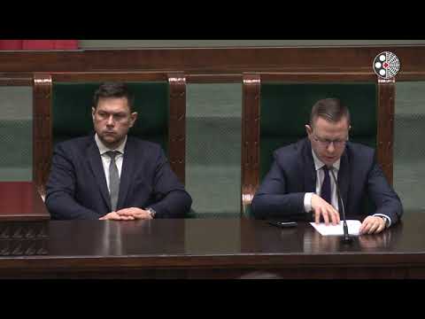 Krzysztof Kubów informuje o posiedzeniach komisji i zespołów