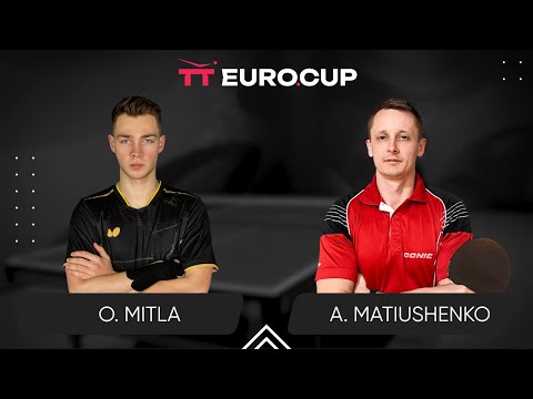 09:30 Oleksii Mitla - Andrii Matiushenko 05.08.2024 TT Euro.Cup Ukraine Master. TABLE 3