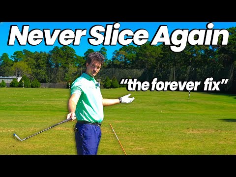 THE SLICE IS DEAD! Every golfer will draw the ball after doing this golf swing drill