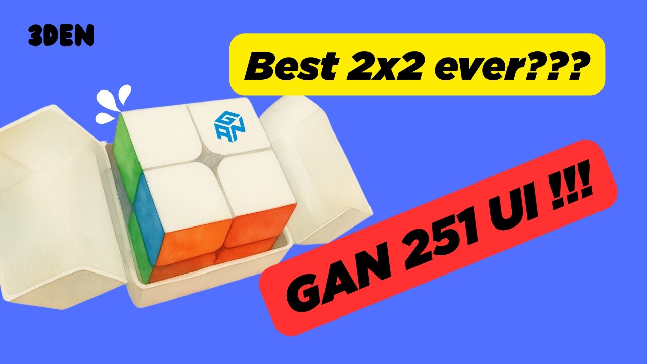 The BEST Smart 2x2 Ever? 😱 | GAN 251 ui Unboxing & Review