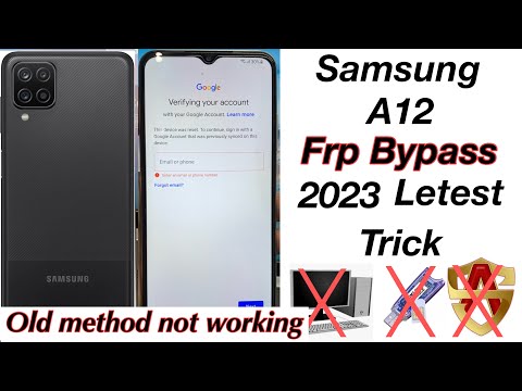 Samsung A12 Frp Bypass Without Pc | Without XShare Letest Trick 100% Working
