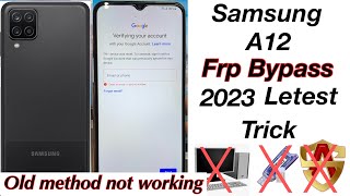 Samsung A12 Frp Bypass Without Pc | Without XShare Letest Trick 100% Working