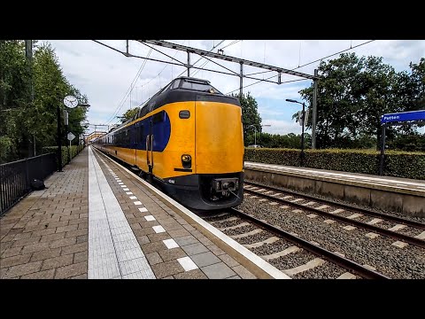 7-car ICMm flies full speed through Putten! - Fly-by -