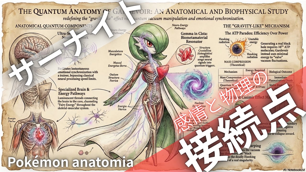 【サーナイト】サーナイトの代謝構造：量子エネルギー制御仮説