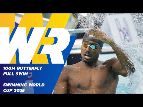 Josh Liendo Shatters 100m Butterfly World Record with 47.68!