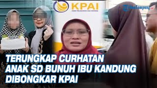 Download lagu Fakta Baru Kasus Anak Bunuh Ibu Kandung di Medan : KPAI Ungkap Curhatan Pelaku, Keluarga Justru Ragu mp3