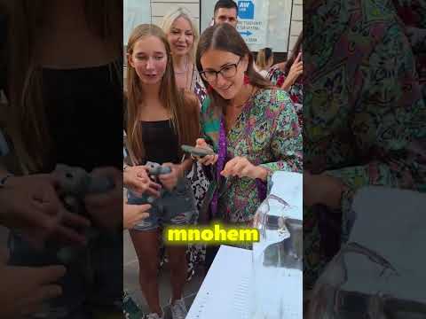Jediná dokázala vytáhnout prsten z ledu.💍