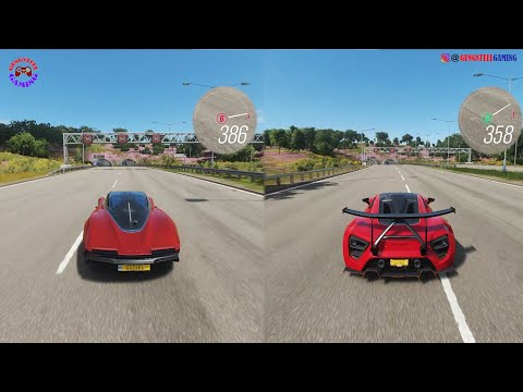 MClaren Speedtail 2019 VS Zenvo TSR-S 2019 - Forza Horizon 4