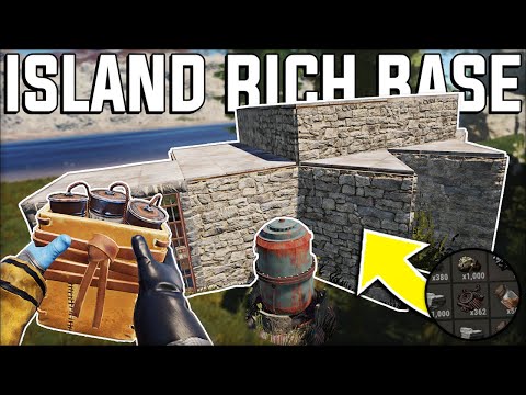 RAIDING our NEIGHBOURS RICH HIDDEN Island BASE for REMARKABLE LOOT - Rust Gameplay
