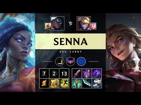 Senna ADC vs Ezreal - EUW Master Patch 25.08
