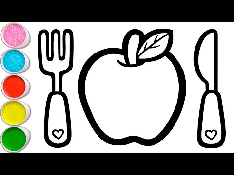 Drawing, Painting, Coloring Meal for Kids, Toddlers | Watercolor Techniques #181