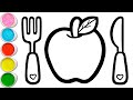 Drawing Painting Coloring Meal For Kids Toddlers Watercolor Techniques 181