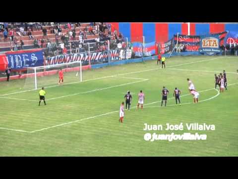 Primer Gol de Ramón Lentini, de penal. Güemes 1- San Martín 2. Relato radial Juan José Villalva