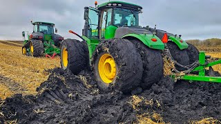 Major Tractor Stuck In The Mud Recovery