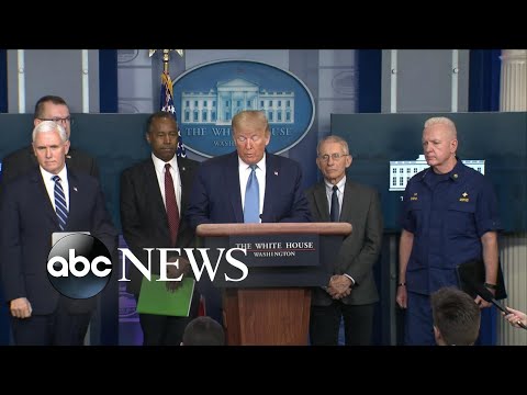 Trump: ‘Stay at home and save lives’