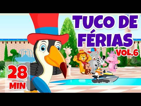 Tuco de Férias Vol. 6 - Giramille 28 min | Desenho Animado Musical