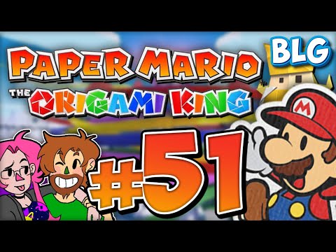 Lets Play Paper Mario: The Origami King - Part 51 - The Sea Tower