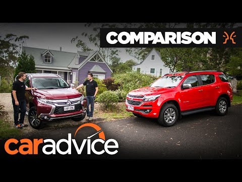 2017 Mitsubishi Pajero Sport (Montero) v Holden (Chevrolet) Trailblazer comparison | CarAdvice