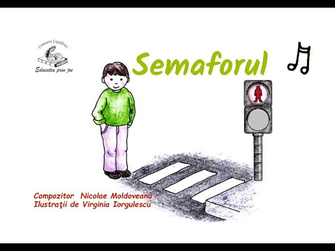 Semaforul | Mașini - cântec pentru copii | Nicolae Moldoveanu
