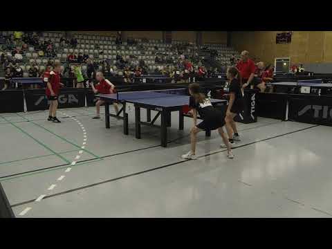 190505 UDM 2019, Maja Hansen/Mille Hansen - Laura Bruun Harder/Mille Birkmose Søndergaard