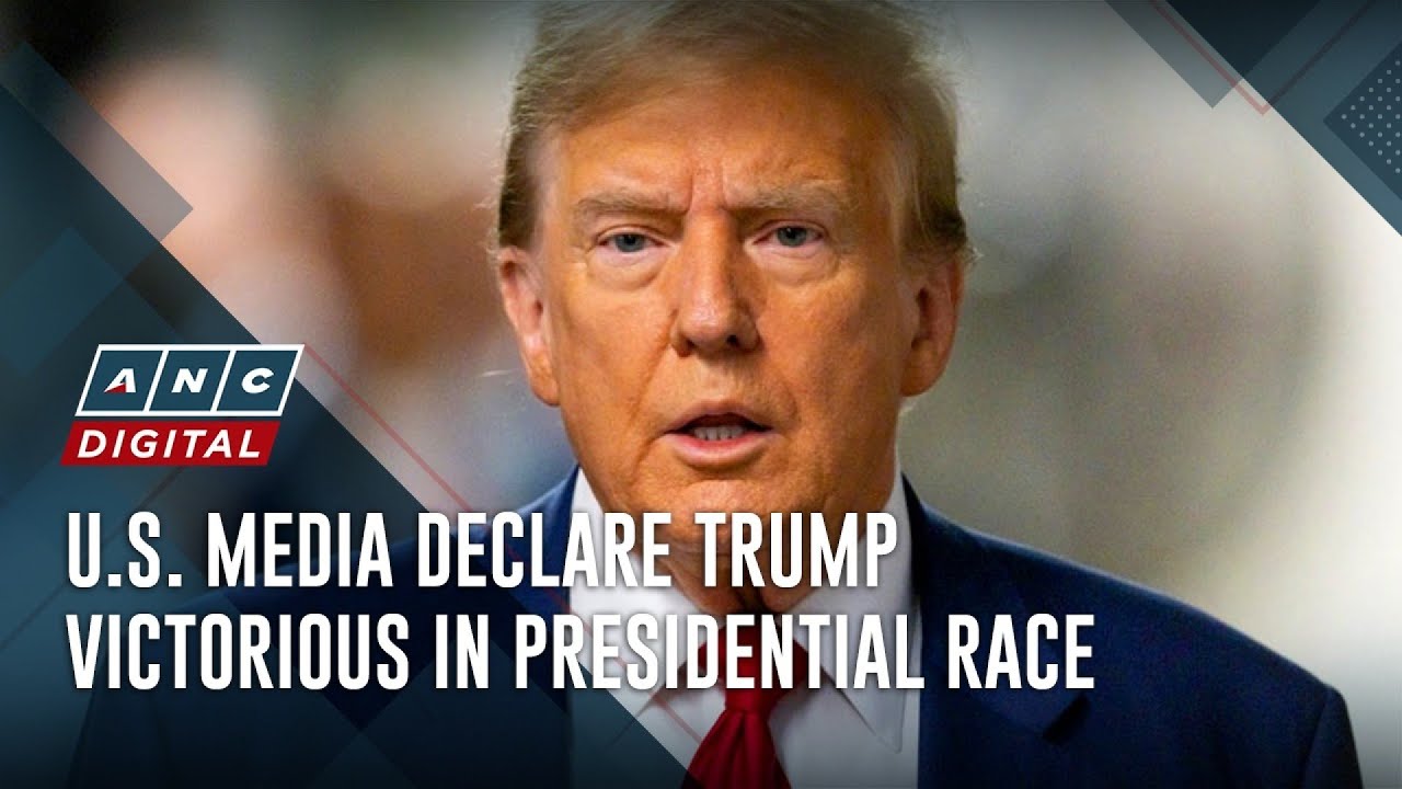 U.S. media declare Trump victorious in presidential race