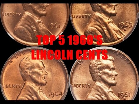 TOP 5 1960'S LINCOLN CENTS YOU SHOULD LOOK FOR IN CHANGE - High Grade Coins Sell for Over $13,000!
