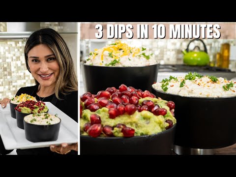 These 3 Dips Will Help You Lose Weight & Stay On Track in 10 Minutes!