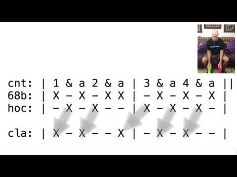 Rumba Clave is hocket of 6-8 Bell