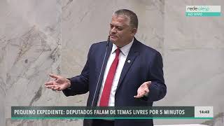 Dr. Jorge do Carmo discorre acerca de realizações de seu mandato, como parlamentar desta Casa