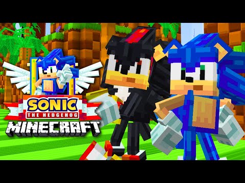 Shadow The Hedgehog - Sonic & Shadow Play Minecraft Sonic DLC Part 1 - UNLOCKING SHADOW!?
