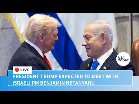 Watch live: President Donald Trump meets with Israeli PM Benjamin Netanyahu