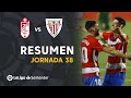 Resumen de Granada CF vs Athletic Club (4-0)