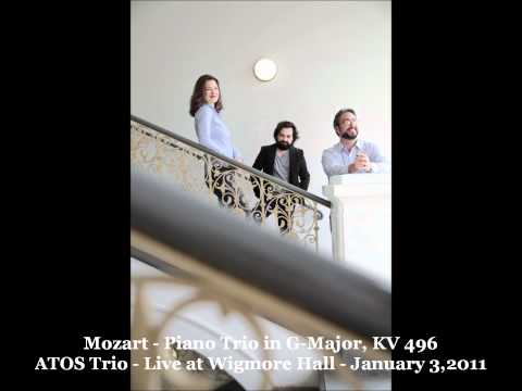 ATOS Trio: W.A.Mozart - Piano Trio in G-Major, KV496 - live at Wigmore Hall