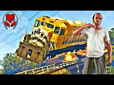 GTA 5 SHQIP - "Hasani" Shkaterruesi i Trenit !! - SHQIPGaming
