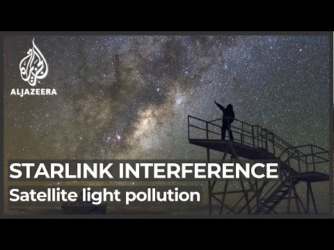 Starlink interference: Astronomers complain of satellite light pollution