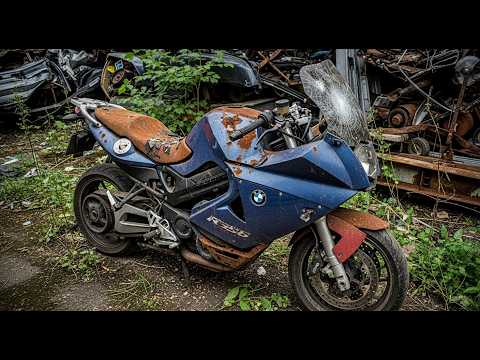 Thumbnail for Rescuing a WRECKED BMW F800ST Missing its Rear Wheel from the Scrap Market! | Full Restoration by BMW F800ST