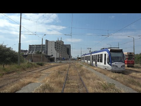 HTM tramlijn 1 Scheveningen Noord - Delft Tanthof | BN GTL8 3108 Magnum | 2023