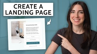 Simple tutorial: create a landing page in Kit in 10 minutes (formerly ConvertKit)