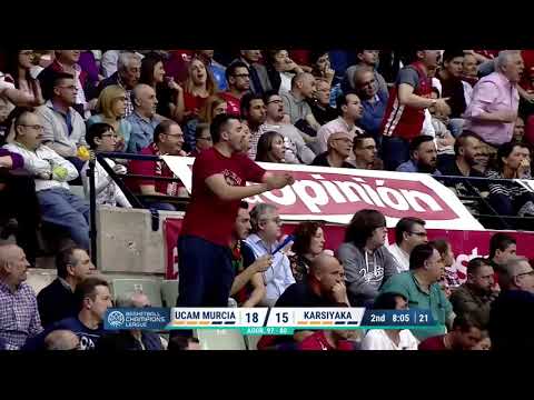 Tough Call 4: UCAM Murcia v Pinar Karsiyaka - Defensive block foul