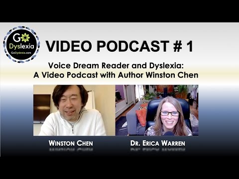 Voice Dream Reader and Winston Chen Podcast at Go Dyslexia