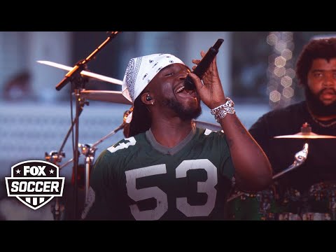 Thumbnail for Shaboozey performs 'Last of My Kind' at the FIFA World Cup 26 One Year To Go Show | FOX Soccer by Shaboozey