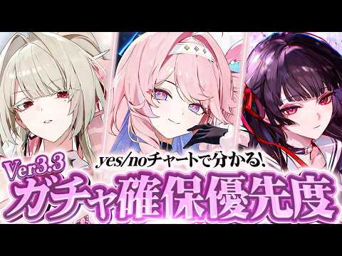 「Ver3.3ガチャ徹底分析！緋雪とダーニャの優先度は？」