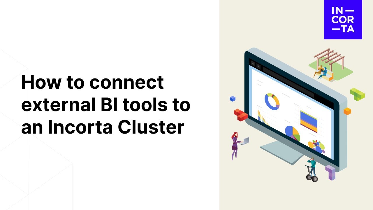 How to connect external BI tools to an Incorta cluster