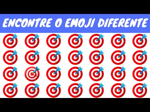Encontre o emoji diferente nas imagens #6