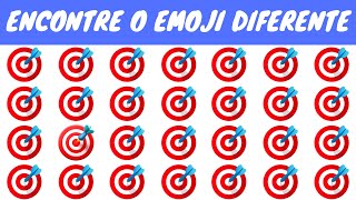 Encontre o emoji diferente nas imagens #6