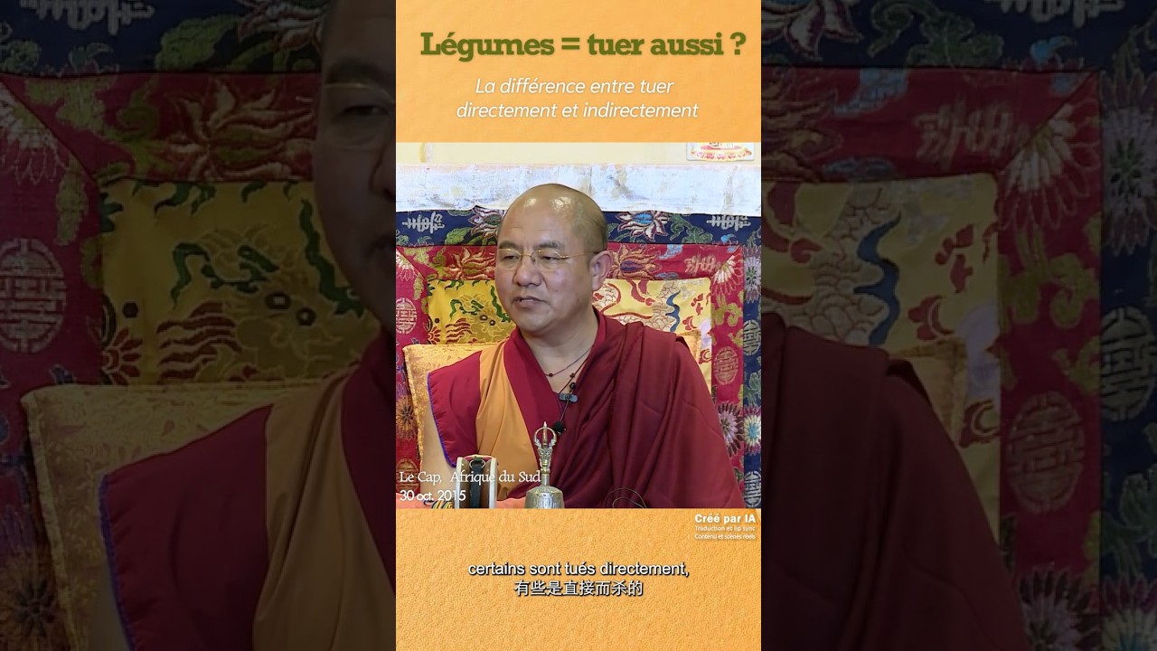 Une Question Difficile Sur la Viande, Une Réponse Honnête (Khenpo Sodargye)