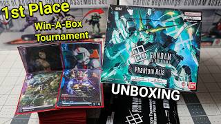 Opening a Box of GD04 Phantom Aria Thanks to Blue/Purple Aggro | 1st Place Gundam Deck