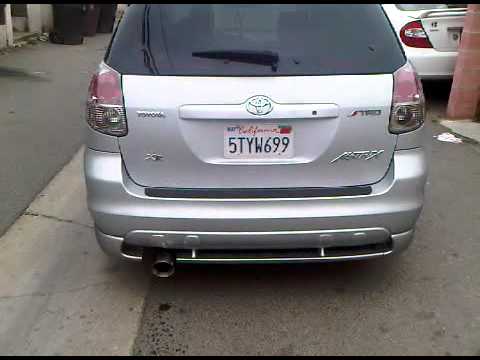 Magnaflow Exhaust on a 06 Toyota Matrix