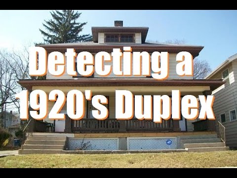 Detecting around a 1920s Duplex in Dayton, Ohio