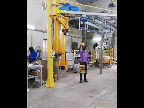 Jib Crane with Aluminum Rail